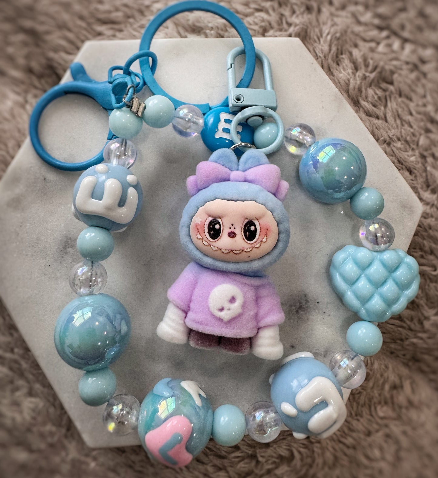 Kawaii Keychain - blue
